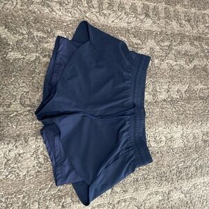 90 Degree By Reflex Navy Athletic Running Shorts